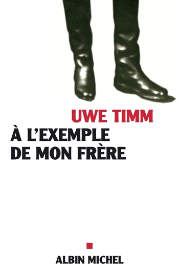 Couverture du livre A l'exemple de mon frère