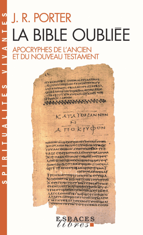 Couverture du livre La Bible oubliée