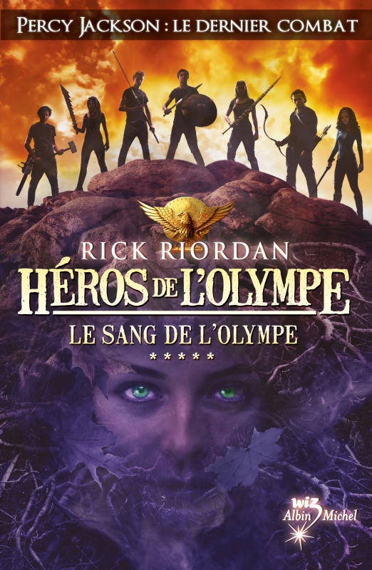 Couverture du livre Héros de l'Olympe - tome 5