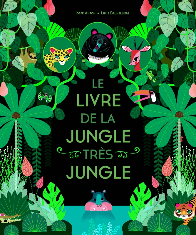 Couverture du livre Le Livre de la jungle très jungle
