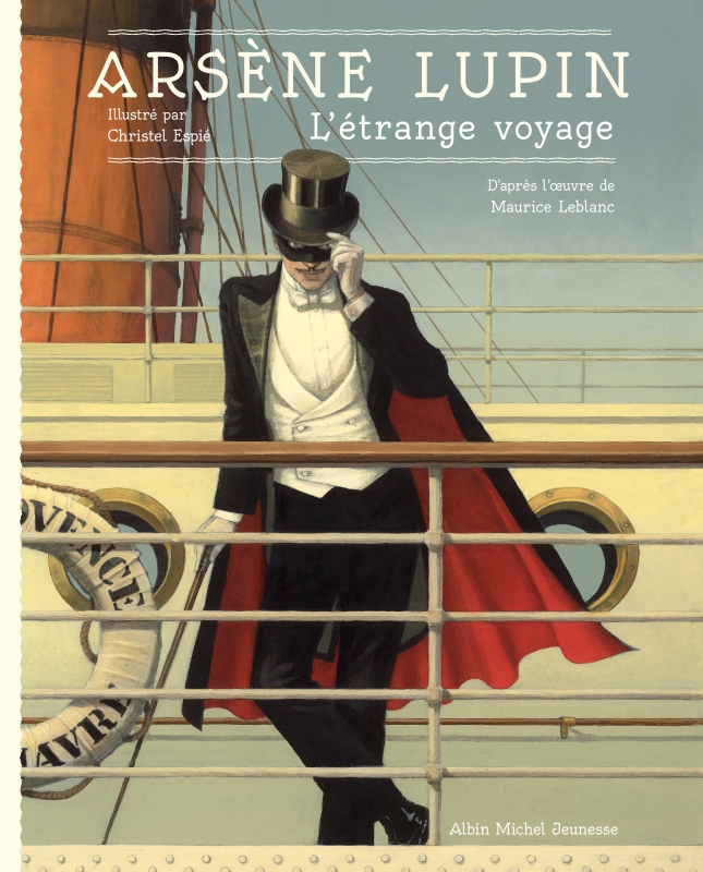 Couverture du livre Arsène Lupin - L'étrange voyage