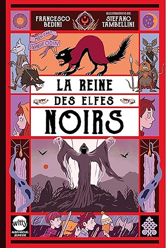 Couverture du livre Mon chat s'appelle Odin - tome 2 - La Reine des elfes obscurs