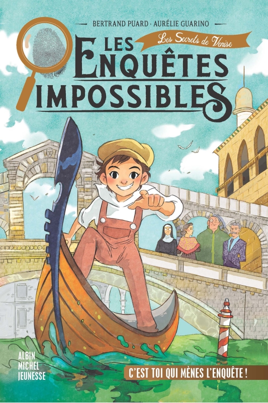 Couverture du livre Les Enquêtes impossibles - tome 4 - Les Secrets de Venise
