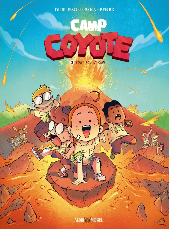 Couverture du livre Camp Coyote - tome 3 - Tout fou, le camp !