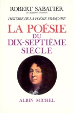 Couverture de Histoire de la poésie française - tome 3