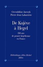 Couverture de De Kojeve à Hegel