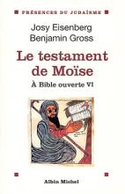 Couverture de Le Testament de Moïse