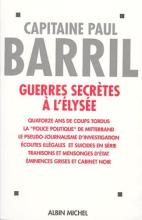 Couverture de Guerres secrètes à l'Élysée (1981-1995)