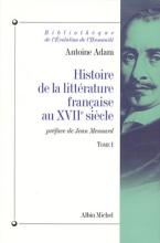 Couverture de Histoire de la littérature française au XVIIe siècle - tome 1