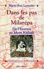 Couverture de Dans les pas de Milarépa