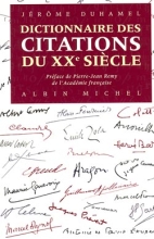 Couverture de Dictionnaire des citations du XXe siècle