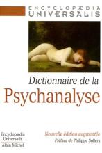 Couverture de Dictionnaire de la psychanalyse