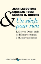 Couverture de Un siècle pour rien