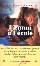Couverture de L'Ennui à l'école