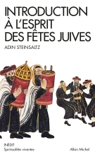 Couverture de Introduction à l'esprit des fêtes juives