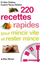 Couverture de 220 recettes rapides pour mincir vite et rester mince