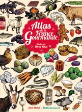 Couverture de Atlas de la France gourmande