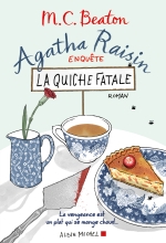 Couverture de Agatha Raisin enquête 1 - La quiche fatale