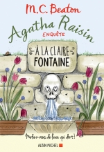 Couverture de Agatha Raisin enquête 7 - A la claire fontaine