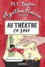 Couverture de Agatha Raisin enquête 25 - Au théâtre ce soir