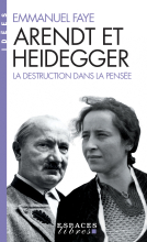 Couverture de Arendt et Heidegger (poche)
