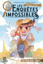 Couverture de Les Enquêtes impossibles - tome 1 - Le Fantôme du Louvre