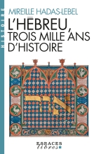 Couverture de L'Hébreu, trois mille ans d'histoire