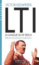 Couverture de LTI, la langue du IIIe Reich