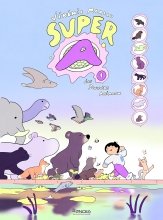 Couverture de Super A - tome 1 - Les Pouvoirs animaux