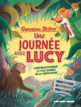 Couverture de Une journée avec Lucy - L’Australopithèque la plus connue de la préhistoire