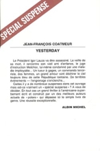 Couverture de Yesterday