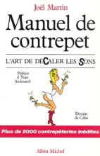 Couverture de Manuel de contrepet