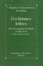 Couverture de Ces bonnes lettres