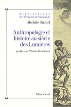 Couverture de Anthropologie et histoire au siècle des lumières