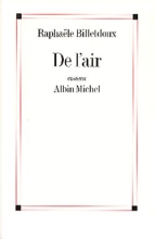 Couverture de De l'air