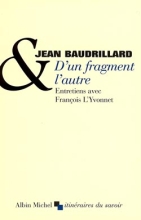 Couverture de D'un fragment l'autre
