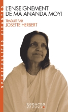 Couverture de L'Enseignement de Mâ Ananda Moyî