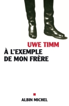 Couverture de A l'exemple de mon frère