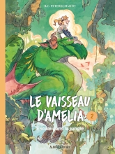 Couverture de Le Vaisseau d'Amelia - tome 2 - Escale dans la jungle